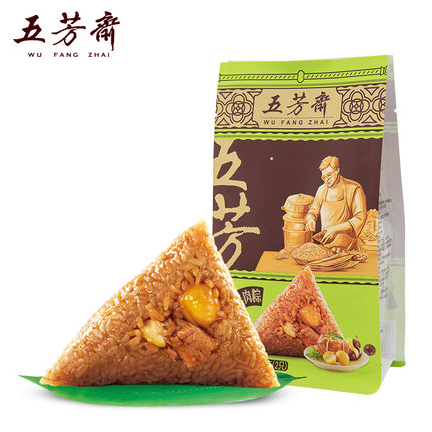 真空袋装140克*2只栗子猪肉粽