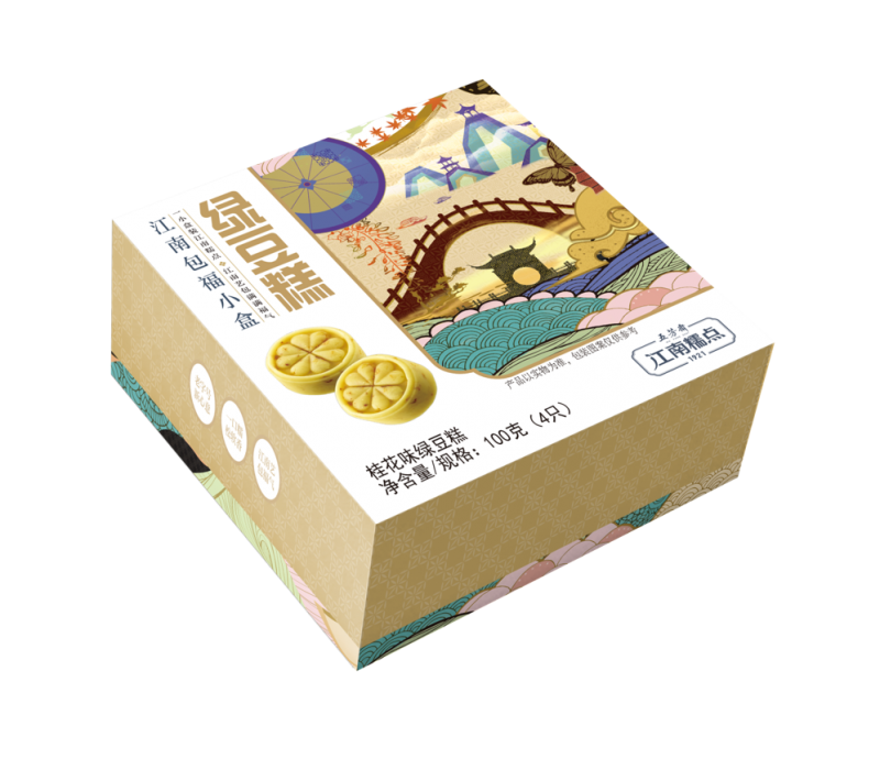 25克*4桂花味绿豆糕